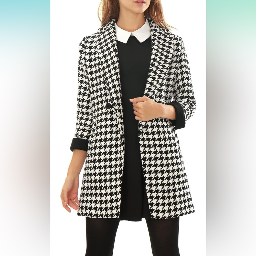 Houndstooth Coat